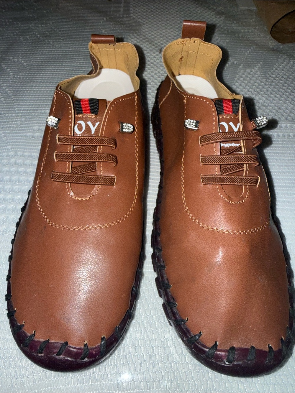 Women's Brown Slip-On Casual Loafers by